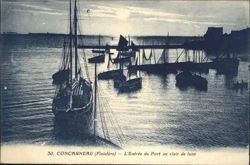 Concarneau Finistere Entree du Port
 / Concarneau /Arrond. de Quimper