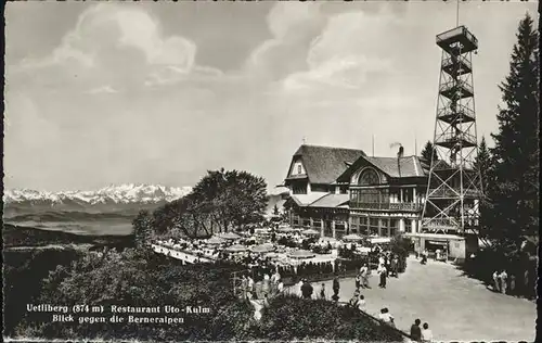 Uetliberg ZH Restaurant Uto Kulm / Uetliberg /Rg. Zuerich