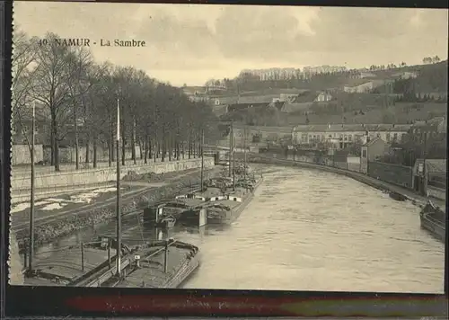 Namur Wallonie Sambre Schiff /  /