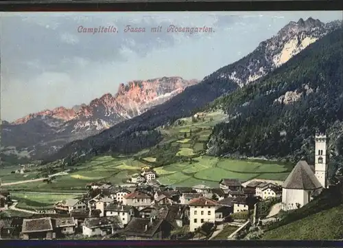 Campitello Fassa Rosengarten / Italien /