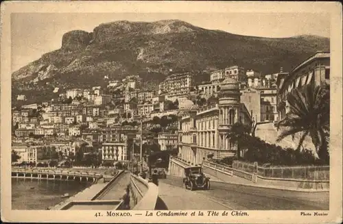 Monaco Condamine
Tete de Chien / Monaco /