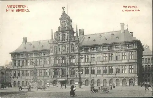 Antwerpen Anvers Hotel de Ville  /  /