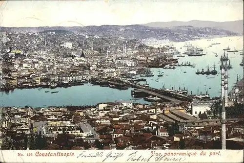 Constantinople Port / Constantinopel = Istanbul /