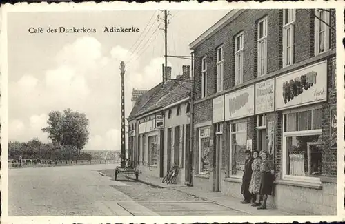 wb20234 Adinkerke Cafe des Dunkerkois Kategorie.  Alte Ansichtskarten