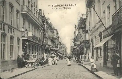 Blankenberghe Rue de L `Eglise