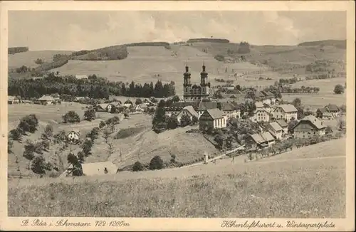 St Peter Schwarzwald Wintersportplatz / St. Peter /Breisgau-Hochschwarzwald LKR