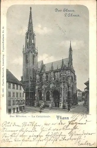 Thann Haut Rhin Elsass Muenster Cathedrale / Thann /Arrond. de Thann