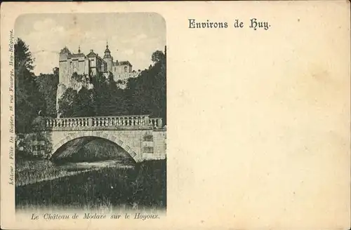 Huy Liege Chateau Modave