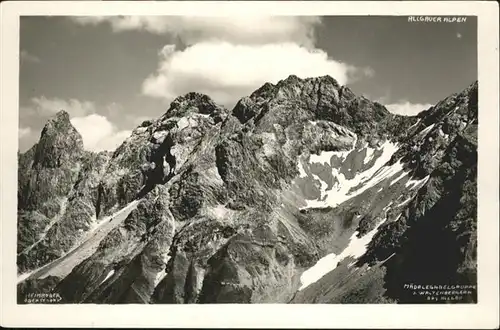 Oberstdorf Hochfrottspitze Allgaeuer Alpen / Oberstdorf /Oberallgaeu LKR