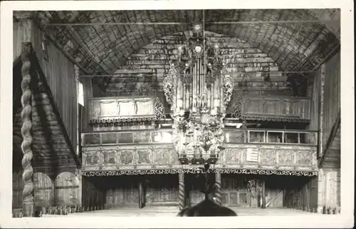Kezmarok Orgel Holz Kirche Kesmark / Slowakei /