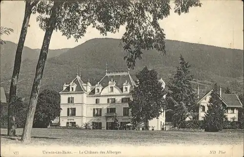 Uriage-les-Bains Isere Le Chateau des Alberges / Vaulnaveys-le-Haut /Arrond. de Grenoble