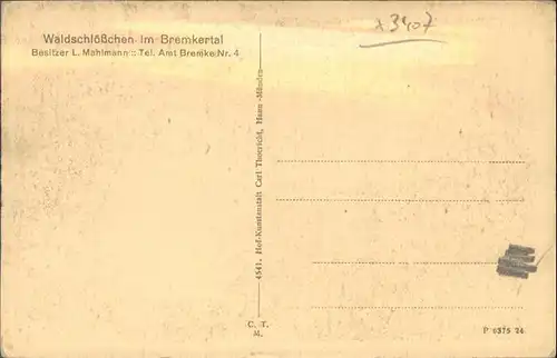 Bremke Goettingen Waldschloesschen Bremkertal / Gleichen /Goettingen LKR