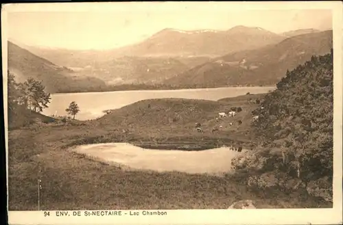 Saint-Nectaire Puy de Dome Lac Chambon / Saint-Nectaire /Arrond. d Issoire