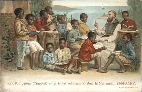 Mariannhill Suedafrika Schulunterricht
Rev. P. Ildefons (Trappist) /  /