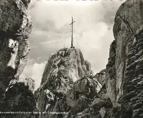 Kampenwand Chiemgau Chiemgaukreuz / Aschau i.Chiemgau /Rosenheim LKR