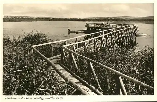 Bad Buchau Federsee Federseesteg / Bad Buchau /Biberach LKR