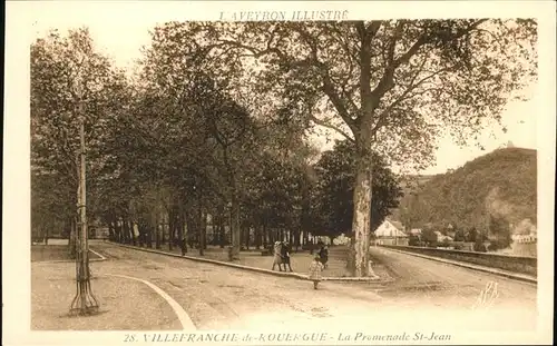 Villefranche-de-Rouergue Promenade St Jean / Villefranche-de-Rouergue /Arrond. de Villefranche-de-Rouergue