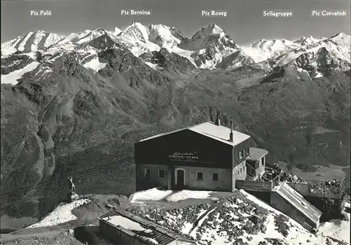St Moritz GR Corviglia-Piz Nair Berninagruppe / St Moritz /Bz. Maloja