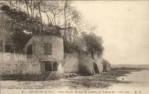 Hendaye Pyrenees Atlantiques Tour Bonde Remparts / Hendaye /Arrond. de Bayonne