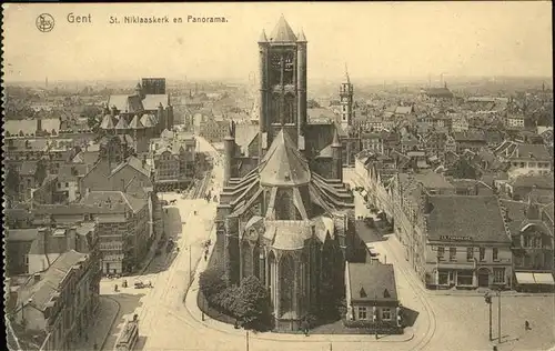 Gent Gand Flandre St. Niklaskerk
Panorama /  /