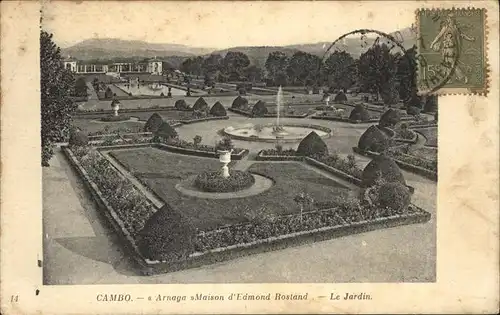 Cambo-les-Bains Maison d'Edmond Rostand Le Jardin / Cambo-les-Bains /Arrond. de Bayonne