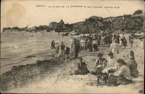 Sete Herault La Plage lazaret Catholique / Sete /Arrond. de Montpellier