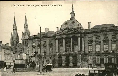 Chalons-sur-Marne Ardenne Hotel de ville / Chalons en Champagne /Marne