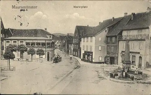 Maursmuenster Marmoutier Marktplatz / Marmoutier /Arrond. de Saverne