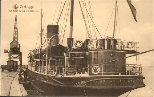 Zeebrugge Hull Boat 