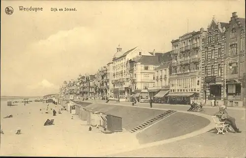 Wenduyne Dijk an Strand