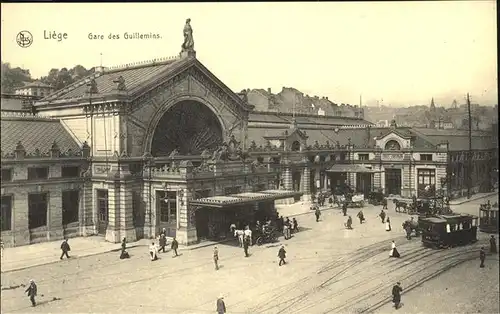 aw02029 Liege Luettich Gare des Guilemins Kategorie. Luettich Alte Ansichtskarten