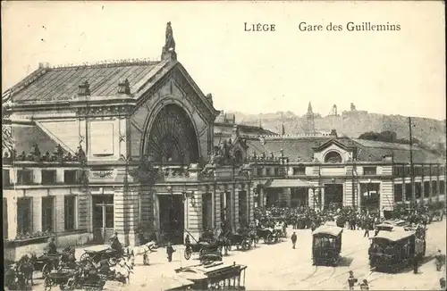 aw02074 Liege Luettich Gare des Guillemins Kategorie. Luettich Alte Ansichtskarten