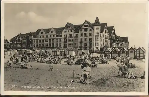 Knocke-sur-Mer Plage
Digue