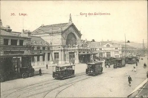 aw02138 Liege Luettich Gare des Guillemins Kategorie. Luettich Alte Ansichtskarten
