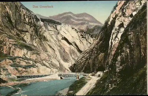 Andermatt Bruecke / Andermatt /Bz. Uri