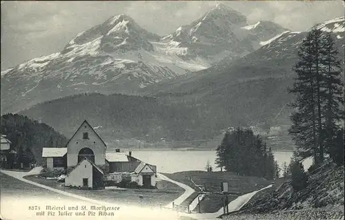 St Moritz GR Meierei
Piz Julier
Piz Riban / St Moritz /Bz. Maloja