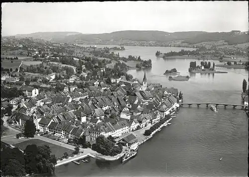 Stein Rhein Flugaufnahme
Insel Werd
Untersee / Stein Rhein /Bz. Stein