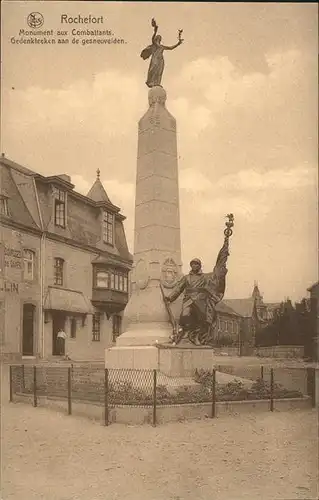 Rochefort Namur Wallonie Monument aux Combattants /  /
