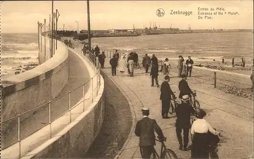 Zeebrugge Entree du Mole Pier Kat. 