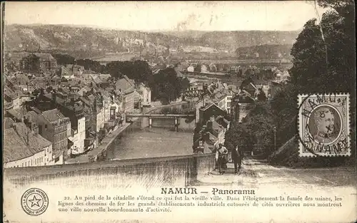 Namur Belgien Panorama