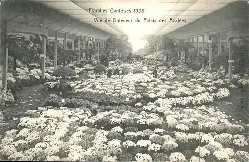 Gand Belgien Floralies Gantoises 1908, Palais des Azalees /  /