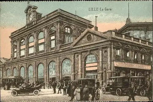 Lille Antwerpen La Gare Autos Kat. 
