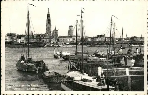 Antwerpen Anvers De Reede, Schiffe, Hafen /  /