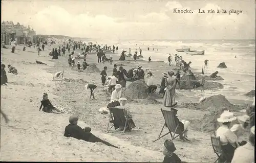 Knocke-sur-Mer La vie a la plage Kat. 