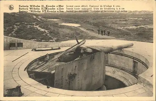 Knocke-sur-Mer Batterie Wilhelm II  Kat. 
