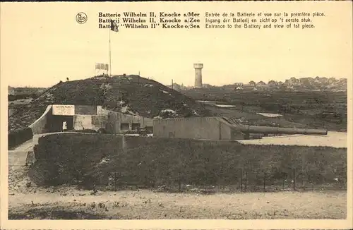 Knocke-sur-Mer Batterie Wilhelm II Kat. 