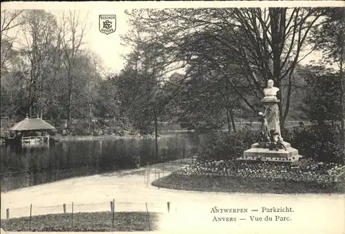 Antwerpen Parzicht Park Parc Kat. 