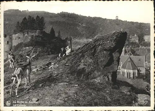 Ardenne-Houyet Chateau Ziegen Kat. 