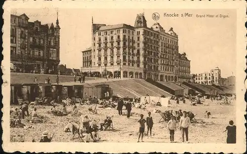 Knocke-sur-Mer Grand Hotel et Digue Kat. 