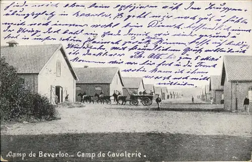 Beverloo Camp de Cavalerie Feldpost Kat. 